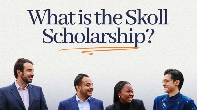 Skoll scholarship