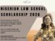 nigerian law scholarship