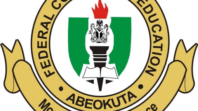 fed college of edu, abeokuta
