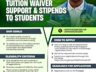 Elechi Scholarship for UNN-Students-2026